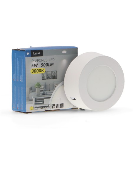 Slim M Circular Surface Panel LEDME 5W 3000K