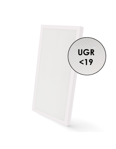 Panel Led de Superficie Rectangular Serie Home 60x30 cm 24W CCT