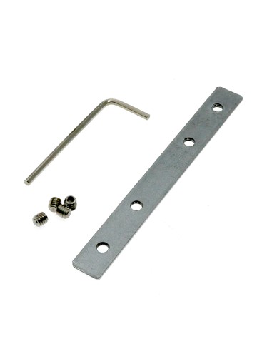 Conector Plano em X de Alumínio M LEDME