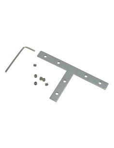 Conector Plano em T de Alumínio M LEDME