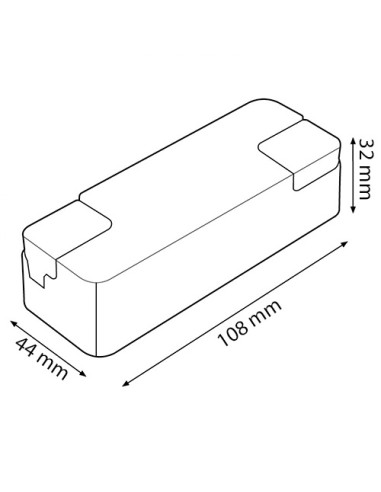 Philips Certadrive Driver 44W Output 32-42V 1050mA IP20