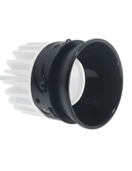 LEDME Cobfix 10W Black Decorative Ring Module