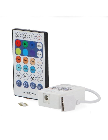 Controller Wi-Fi LEDME per Strisce RGB+CCT con App e Telecomando