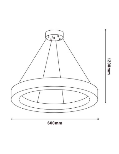 Lampada da soffitto LEDMEE Sunny CCT 40W con telecomando