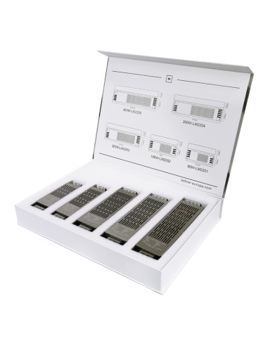 LEDME 460 mm aluminum profiles demo case