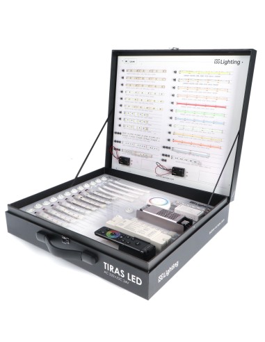 LEDME 460 mm aluminum profiles demo case