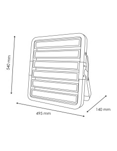 Foco Modular LED Coliseum 600W M LEDME 2