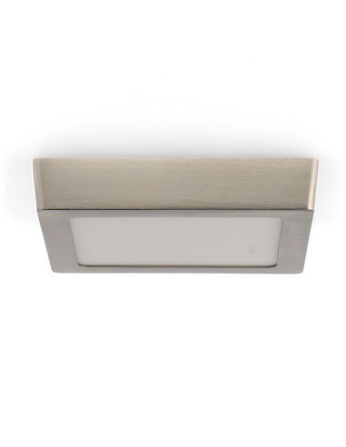 Aufputz-Panel Nickel quadratisch 25W CCT