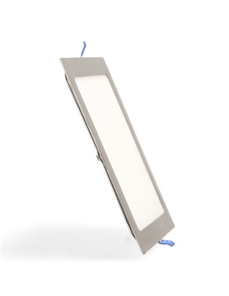 Square Nickel LED Panel 12W CCT 170mm Aluminum