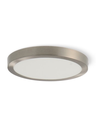 Surface Panel Circular Nickel 12W CCT M LEDME