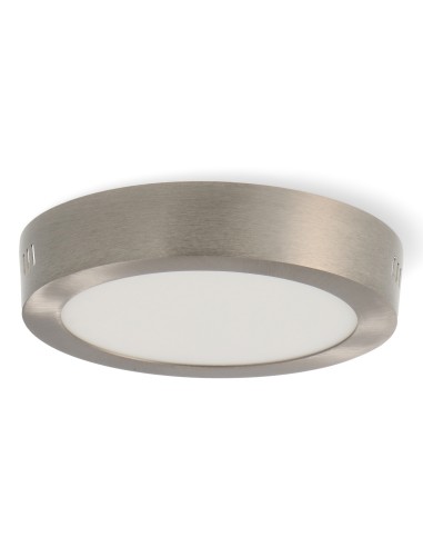 Surface Circular Panel Nickel 6W CCT LEDME