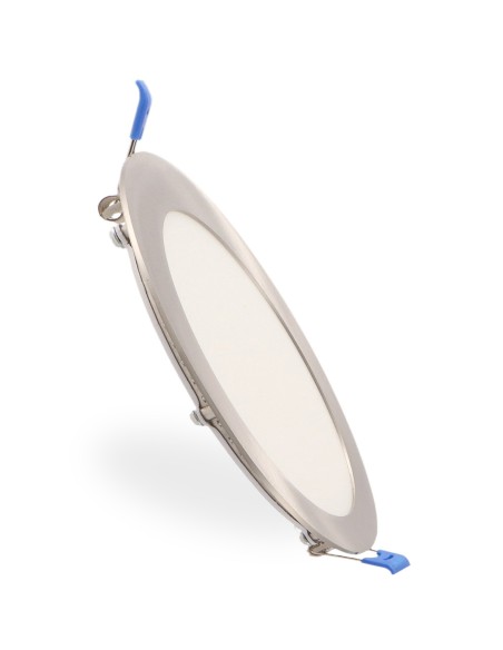 Circular Nickel LED Panel 12W CCT Recessed