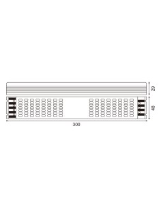 Dimmable LED Power Supply 200W 24Vdc Adjustable 0-10V 2