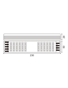 Dimmable LED Power Supply 100W 12Vdc Adjustable 0-10V 2