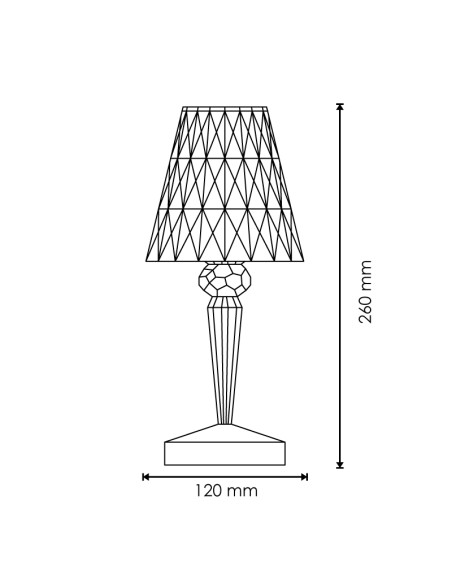 M LEDME Adjustable 3CCT 1W LED Desk Lamp