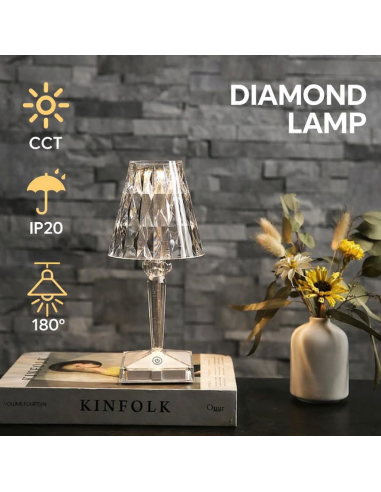 Lampe LED de bureau M LEDME réglable 3CCT 1W