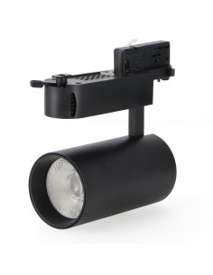 Turin 30W Three-Phase Black Rail LED Spotlight Dsc 6000k