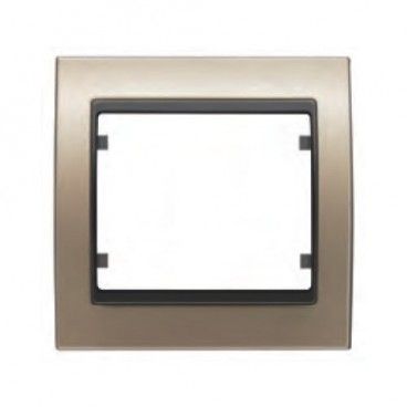 Quadro 1 elemento BRONZE FOG COSSO BJC Mega 22001-BNC
