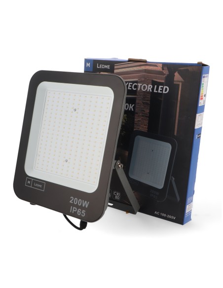 Projecteur LED Napoli 200W 3000K Source Osram IP65