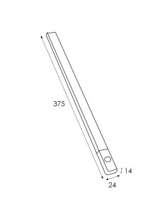 Linear LED Bar Sensa 1W Dsc 3000K Osram Driver 2
