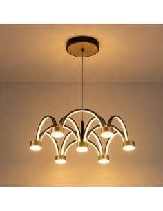 Lampada LED da soffitto Emin 84W con telecomando
