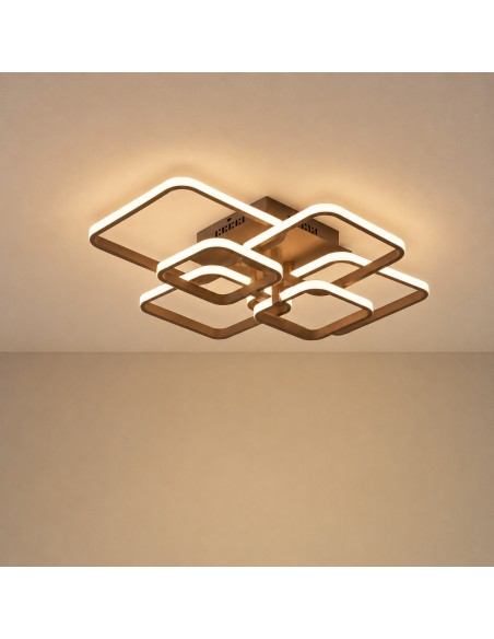 LED Ceiling Lamp Fare DSC CCT 62W with Remote Control