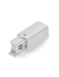 M LEDME White Connector and Plug for Three-Phase Rail
