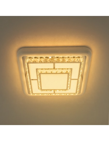 Quadratische Deckenlampe