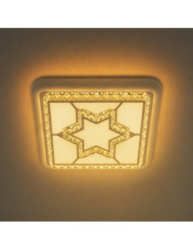 Squarem LED Ceiling Light CCT 48W with Remote Control