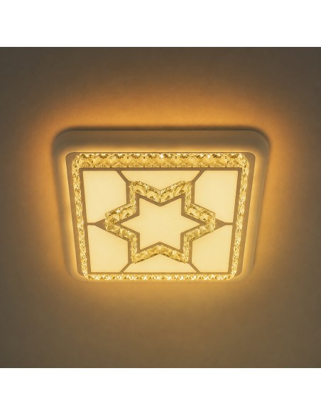 Squarem LED Ceiling Light CCT 48W with Remote Control