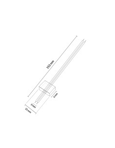 Ruzok 220Vac LED Strip Adapter Cable 2
