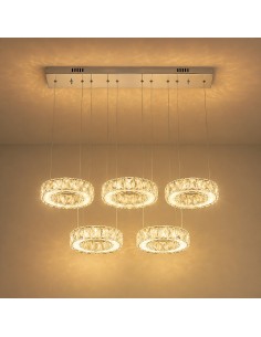 LED Ceiling Lamp Moons Dsc 40W with Remote Control