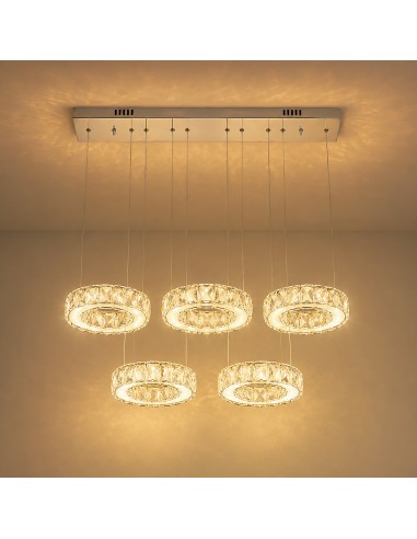 LED Ceiling Lamp Moons Dsc 40W with Remote Control