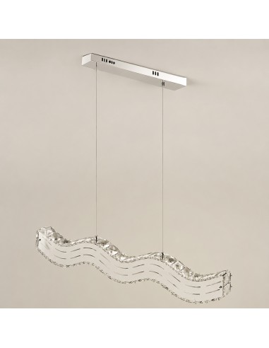 Lampada a soffitto LED Wave 24W CCT con telecomando