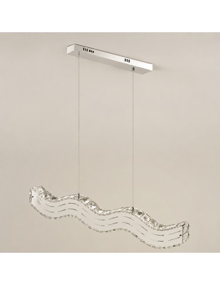 LED Ceiling Light Wave 24W CCT with Remote Control