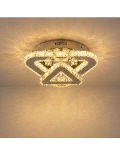 Lampe de plafond LEDME Bermudas 42W avec télécommande