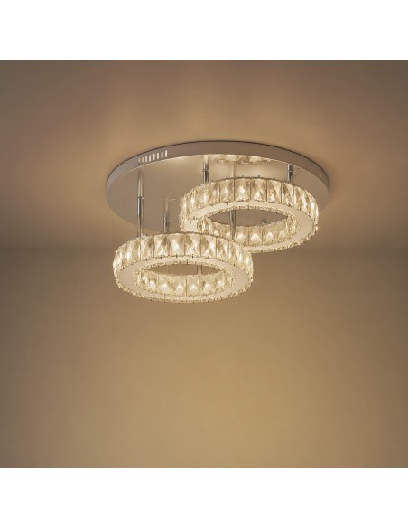LED Jump Dsc 40W Decorative Ceiling Light with Remote Control