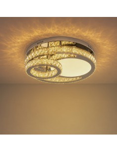 LED Drip Decorative Ceiling Light 56W with Remote Control