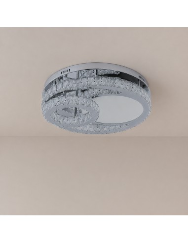 Plafonnier décoratif LED Drip 56W avec télécommande