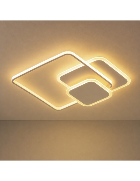 Lampada a soffitto LED Square CCT 45W M LEDME