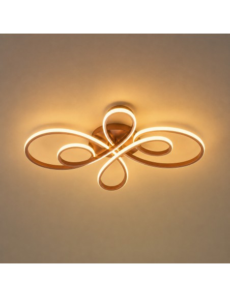 LED Ceiling Light Fleow CCT 62W M LEDME