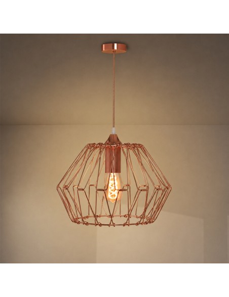 Foldable Ceiling Lamp Kandang M LEDME E27 Metal