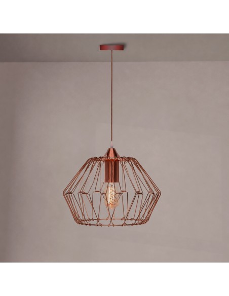 Foldable Ceiling Lamp Kandang M LEDME E27 Metal