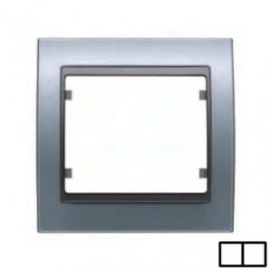 Marco 2 elementos ALUMINIO PRUSIA BJC 22002-AP