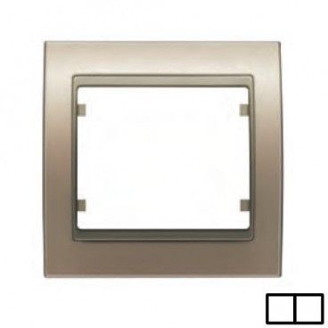Marco 2 elementos BRONCE NIEBLA BJC 22002-BN