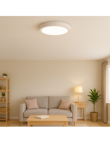 Aufputz-Panel rund Slim 20W 6000K LEDME