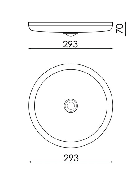 LED Ceiling Light with Motion Sensor 20W Epistar 3000K