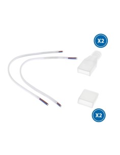 Ruzok M LEDME Brand 220Vac LED Strip Adapter Cable