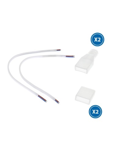 Câble adaptateur pour bande LED 220Vac Ruzok Marque M LEDME