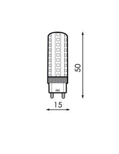 M LEDME G9 5W 3000K LED Bulb 2